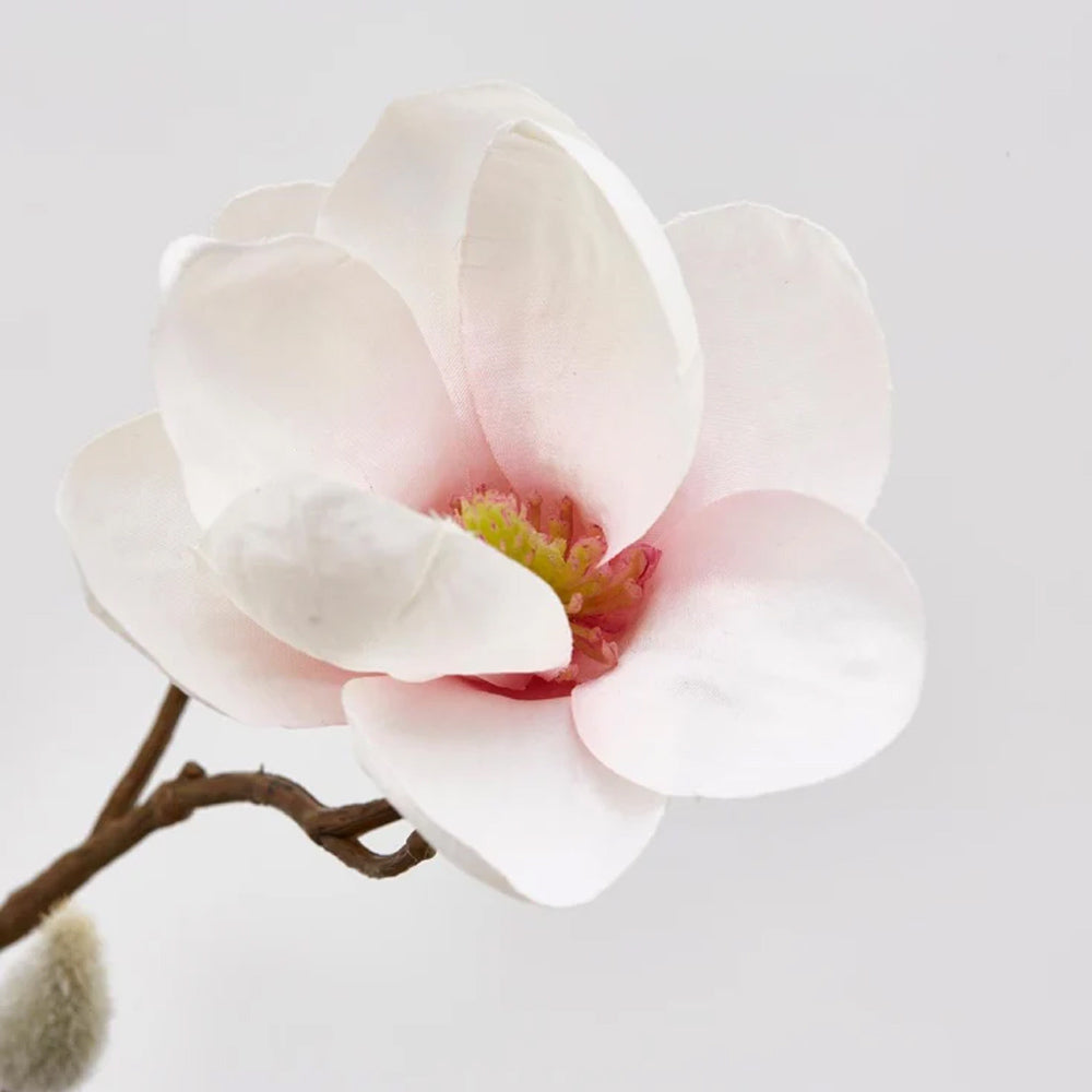 MAGNOLIA STELLATA ARTIFICIALE H53CM ROSA CREMA