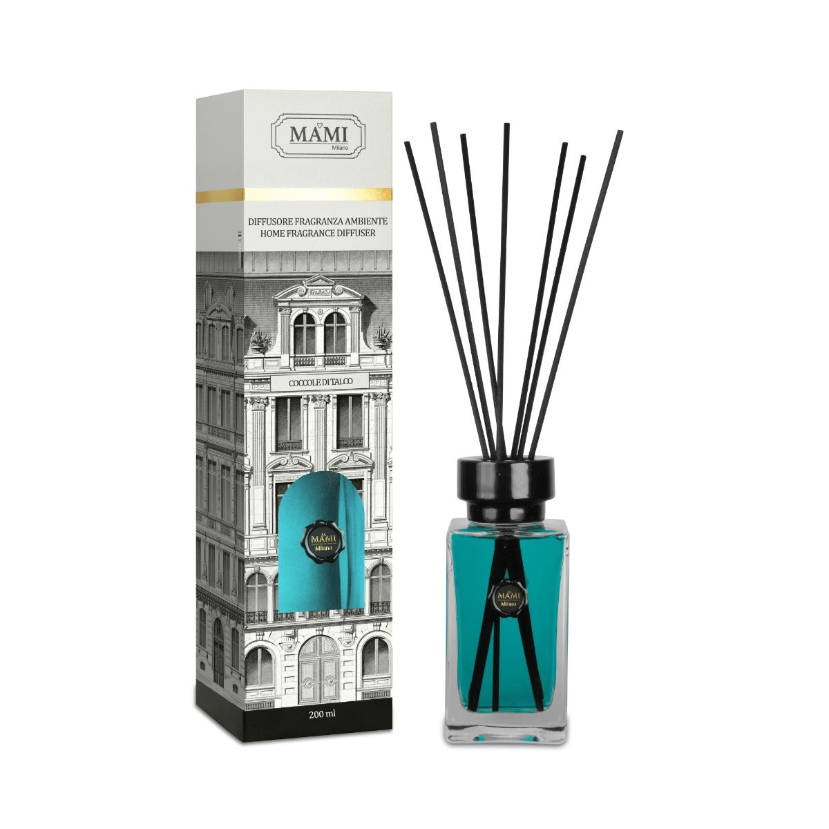 DIFFUSORE DI FRAGRANZA 200ML COCCOLE DI TALCO