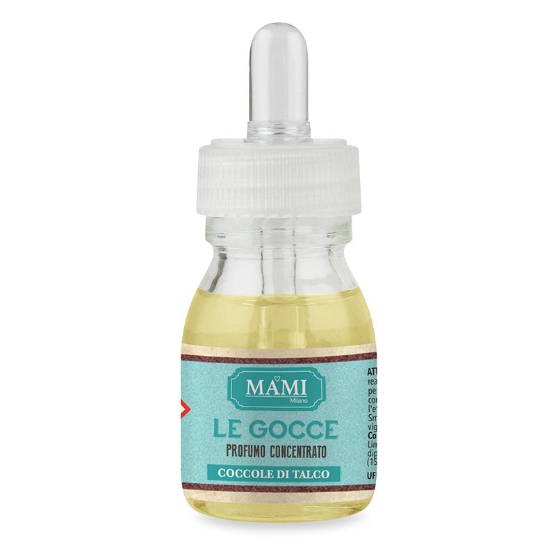 GOCCE PROFUMO CONCENTRATO 30 ML PER SFERE DI LANA - COCCOLE DI TALCO