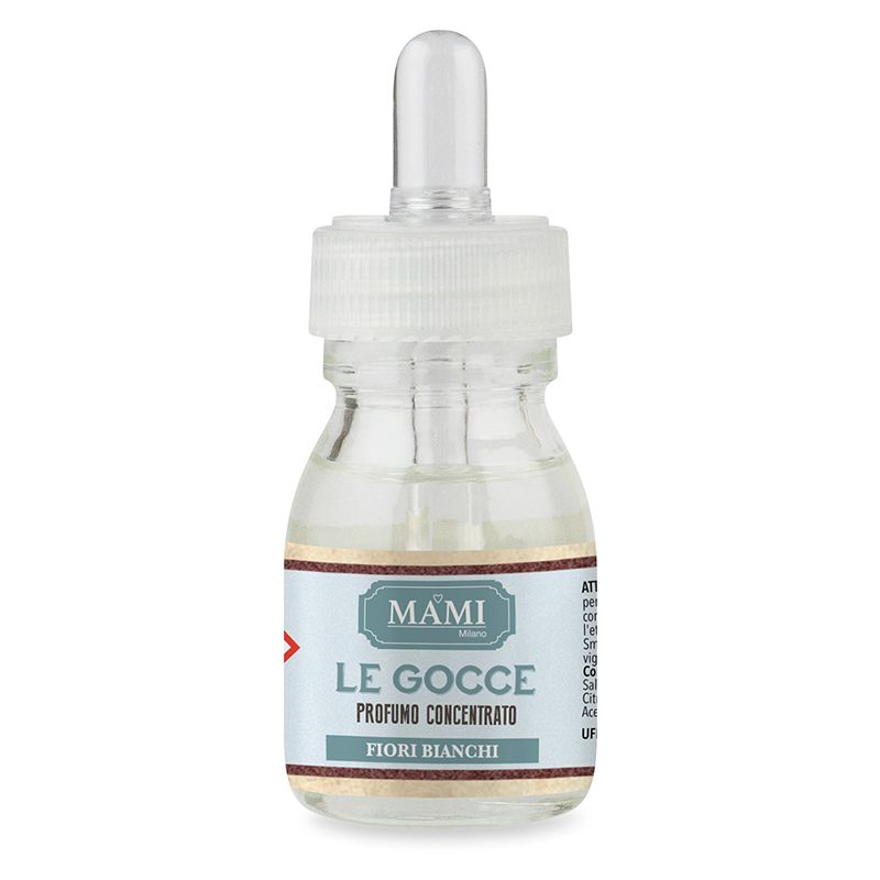 GOCCE PROFUMO CONCENTRATO 30 ML PER SFERE DI LANA - FIORI BIANCHI