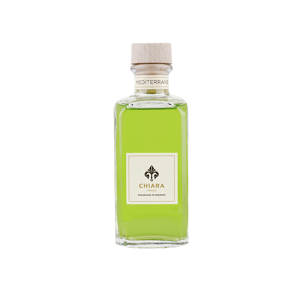 DIFFUSORE CON BASTONCINI 200ML FRAGRANZA MEDITERRANEO
