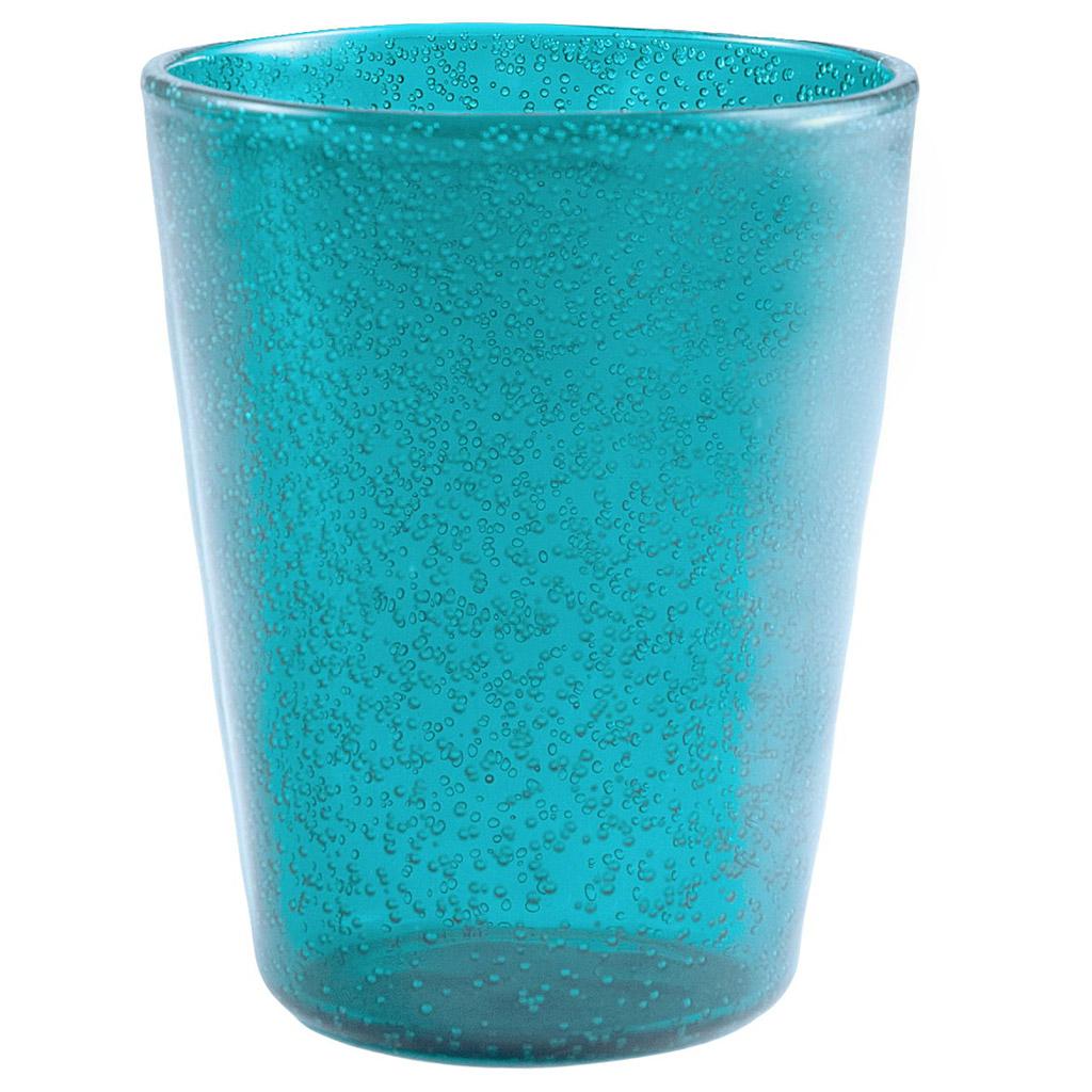 BICCHIERE ME SYNTH TURQUOISE MEMENTO DI VETRO