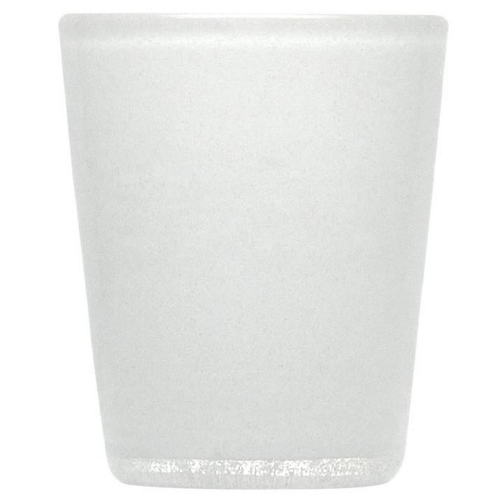 BICCHIERE WHITE SOLID MEMENTO DI VETRO