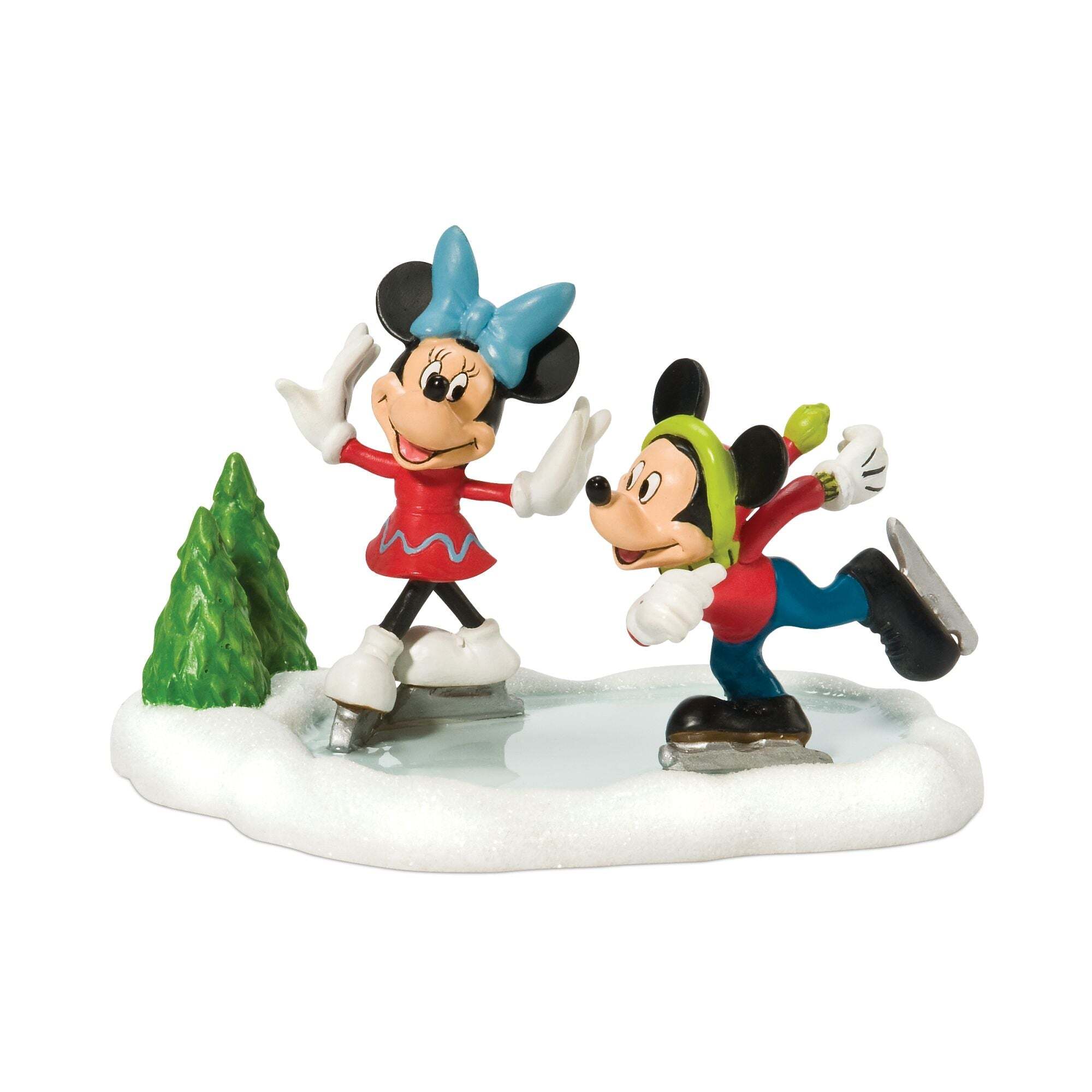 Pattinaggio su Ghiaccio Topolino e Minnie 625cm Dipartimento 56 Disney