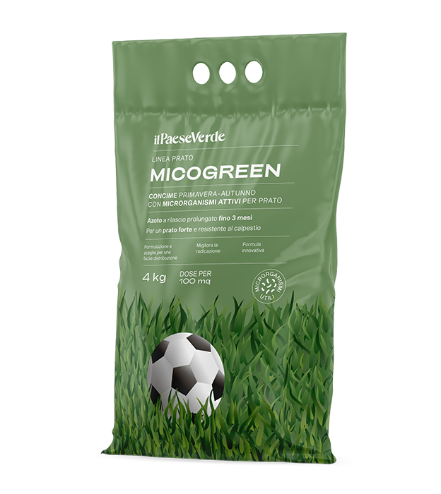 CONCIME PER PRATO MICOGREEN 4KG IL PAESE VERDE