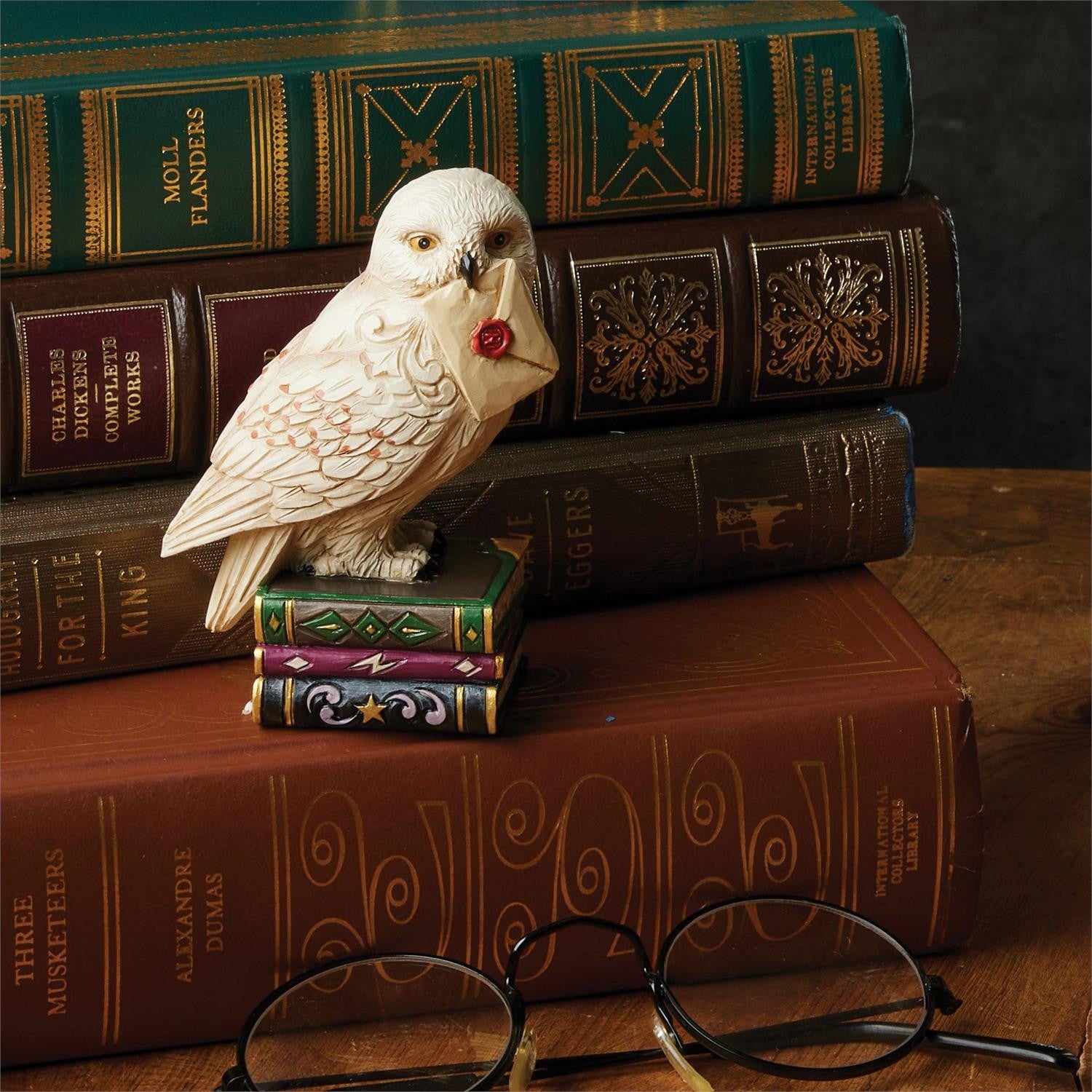 Mini statuetta Edvige Harry Potter Wizarding World - immagine 2