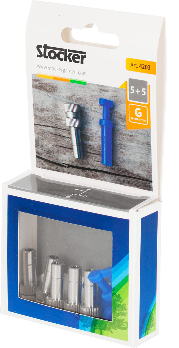 SET UGELLI NEBULIZZAZIONE ULTRA FINE E TAPPI DI CHIUSURA