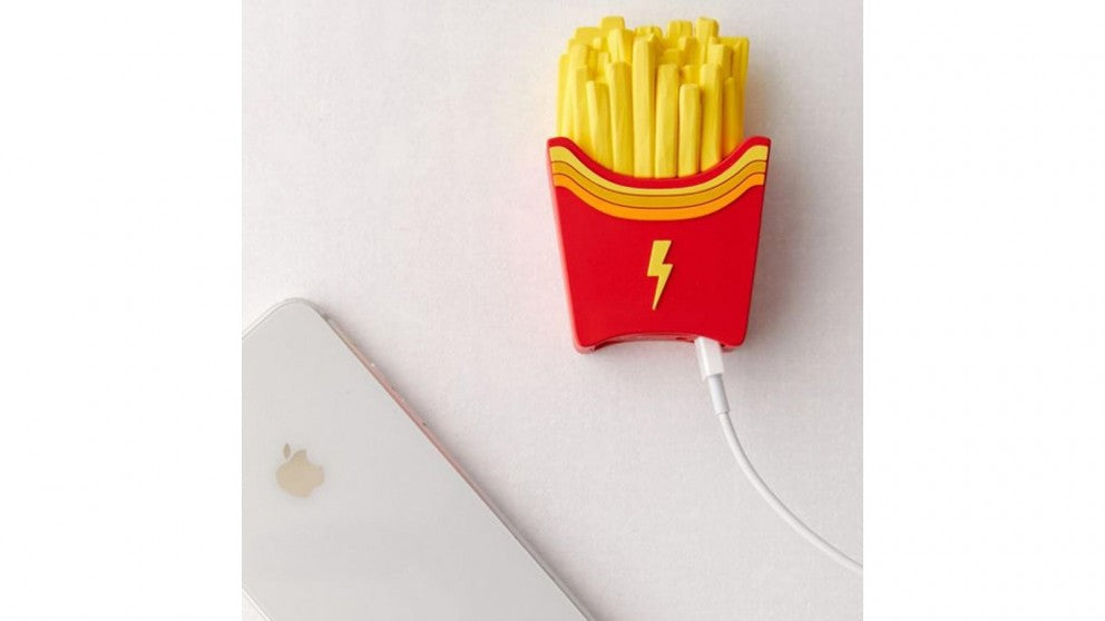CARICATORE PORTATILE POWERBANK MOJI FRIES 2600MAH PATATINE FRITTE