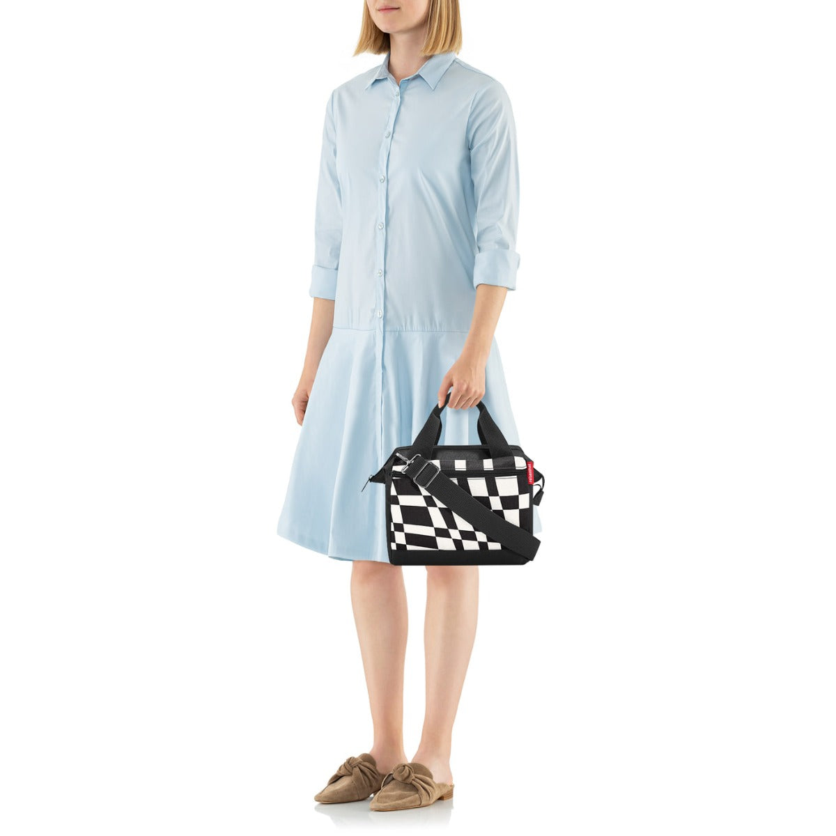 BORSA ALLROUNDER CROSS OP - ART CON TRACOLLA