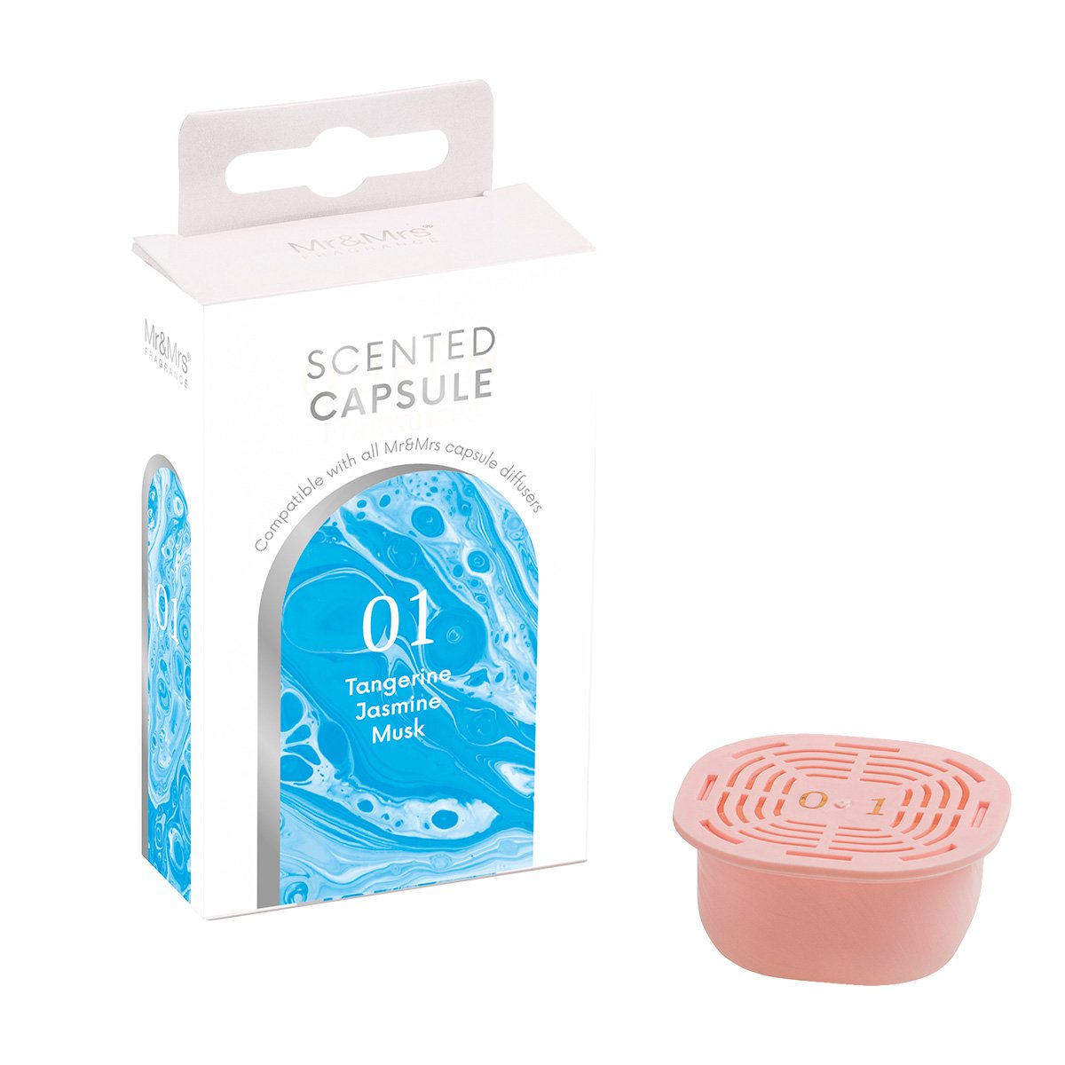 MR&MRS FRAGRANCE GEORGE CAPSULE 01 MANDARINO, GELSOMINO E MUSCHIO