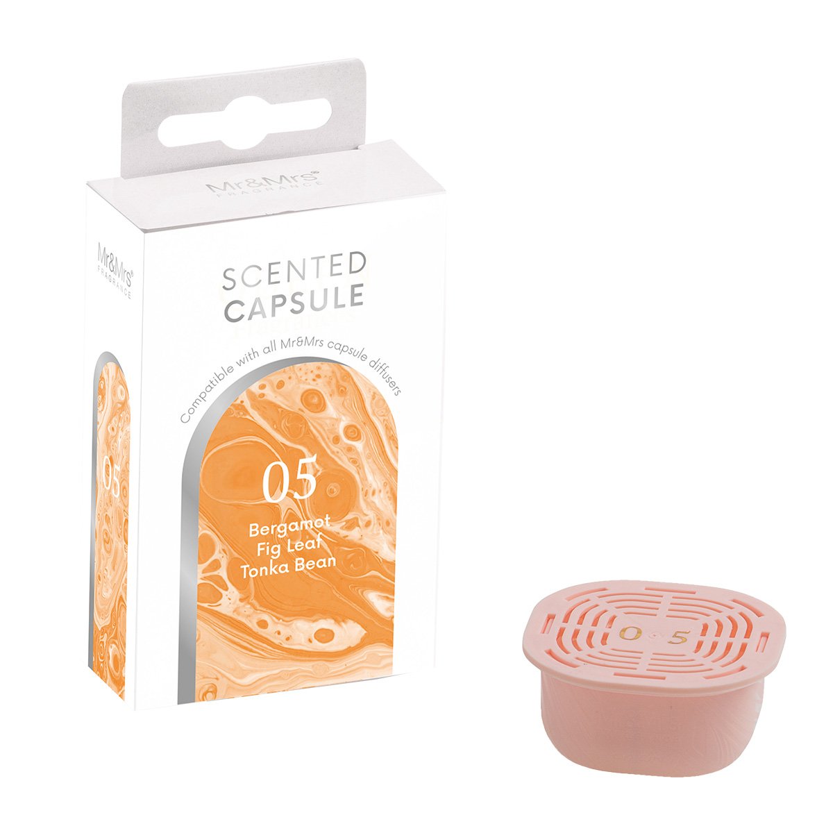 MR&MRS FRAGRANCE GEORGE CAPSULE 05 BERGAMOTTO, FOGLIA DI FICO, FAVA DI TONKA