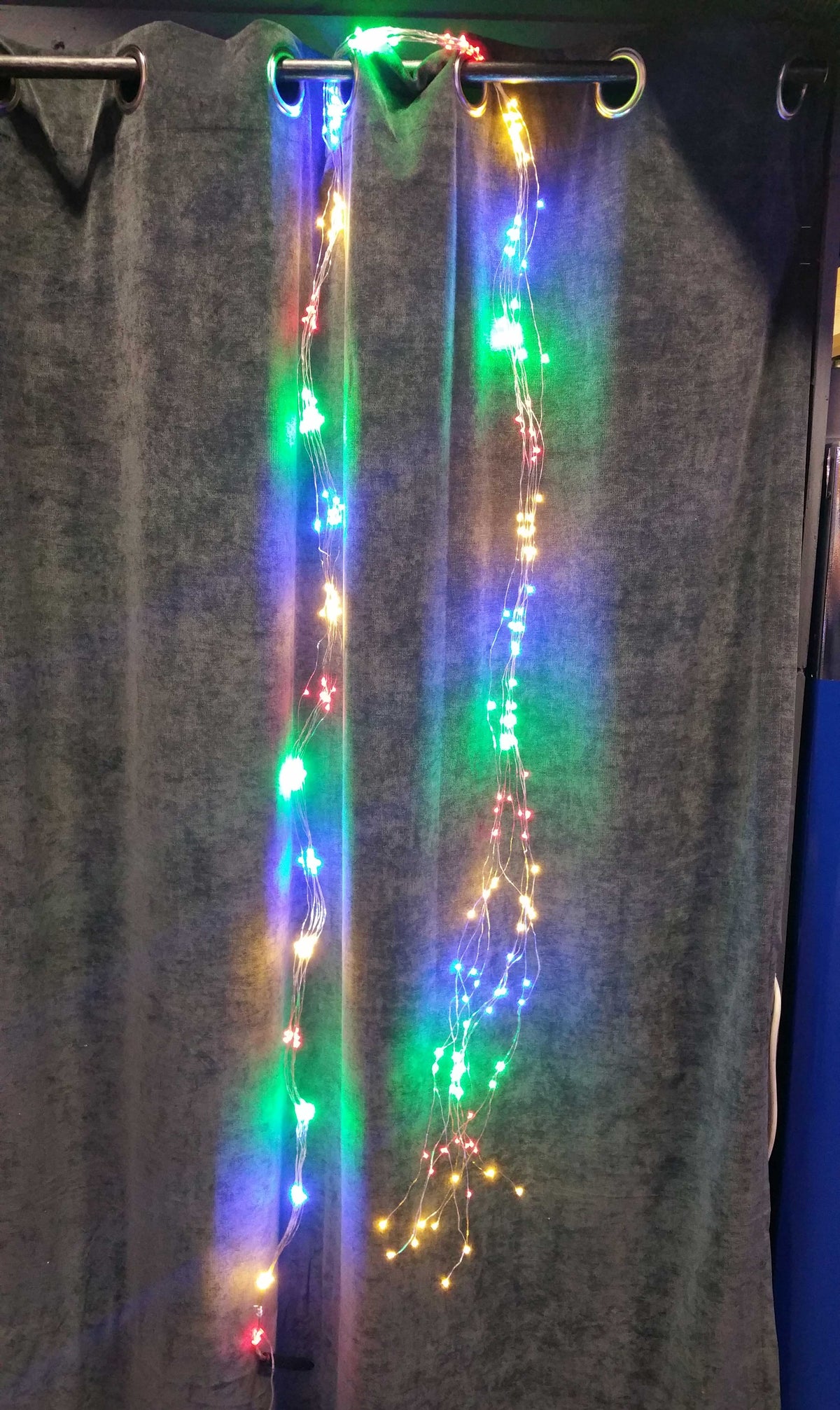 200 MICROLED CASCATA MULTICOLOR