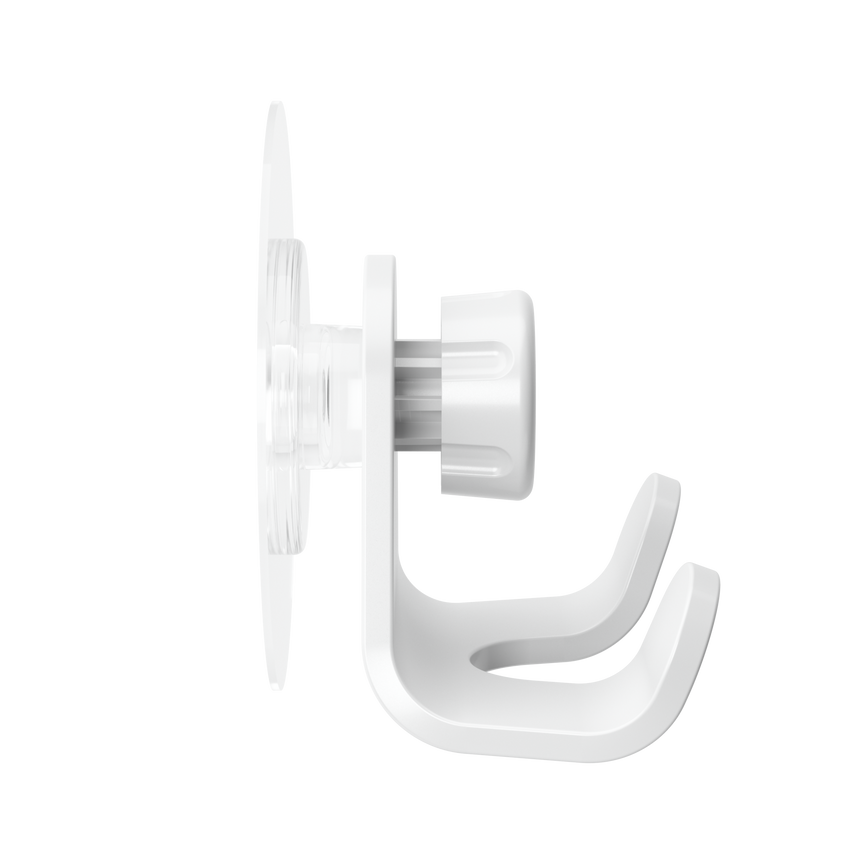 Gancio Doppio Adesivo Flex 8 x 6 x 6 cm Bianco Umbra