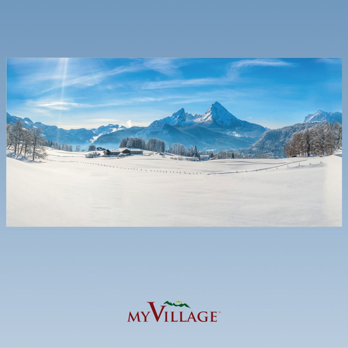 SFONDO POSTER ALPI 150X75CM