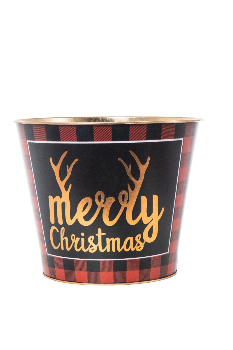 COPRIVASO MERRY X'MAS ø27X23CM