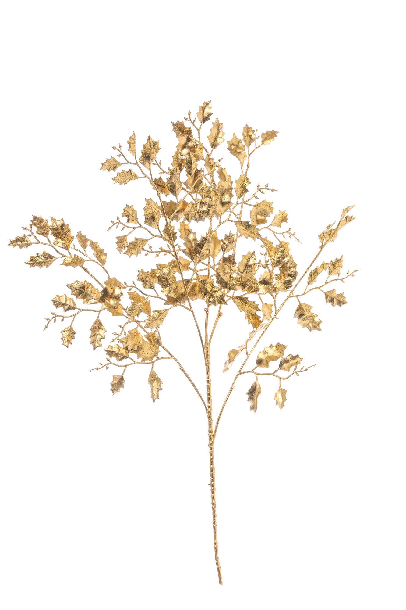 RAMO AGRIFOGLIO ORO 86CM
