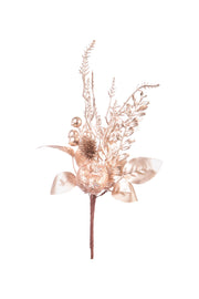 PICK RAMETTO CON MELA ORO H.30CM