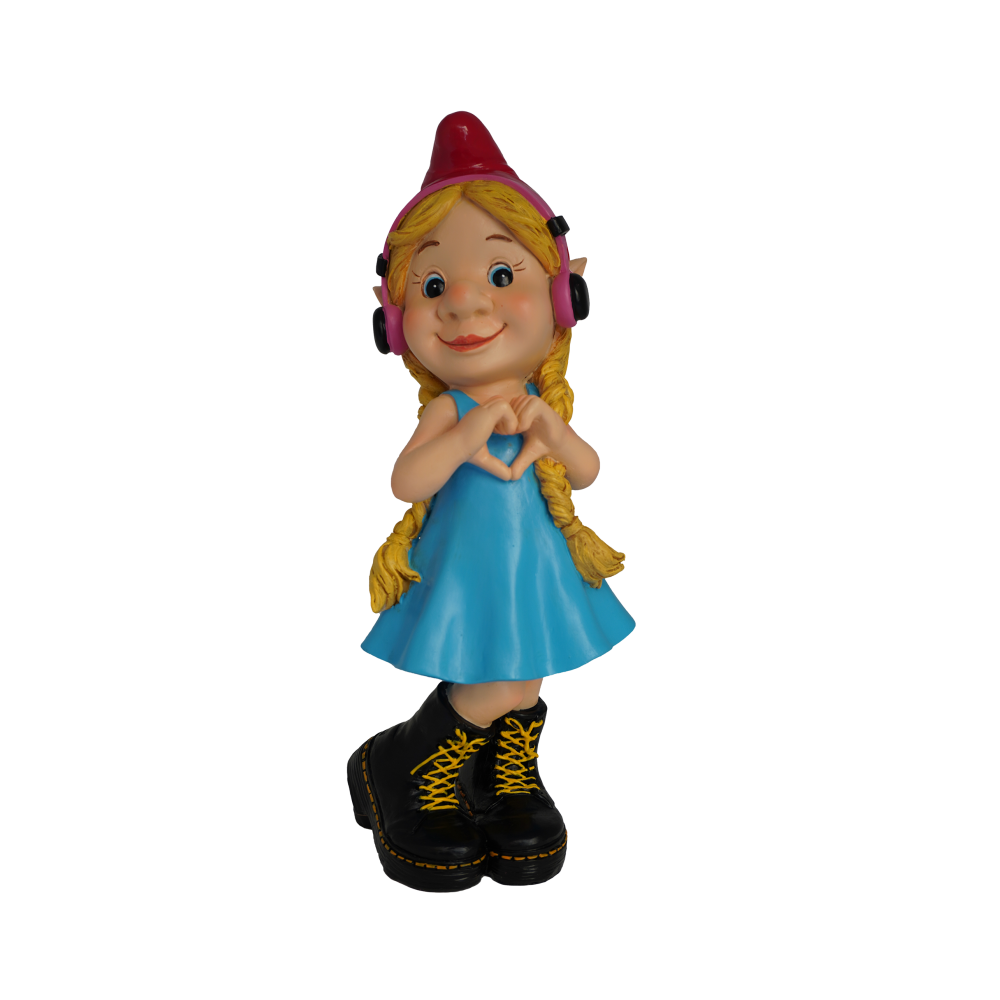 STATUETTA NANOTTINA BIG ROSSO&BLU