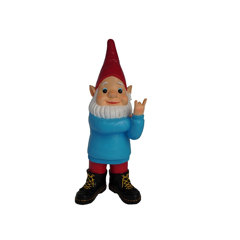 STATUETTA NANOTTINO BIG ROSSO&BLU