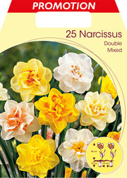 BULBI NARCISO DOUBLE MIX (CONFEZIONE DA 25 BULBI)