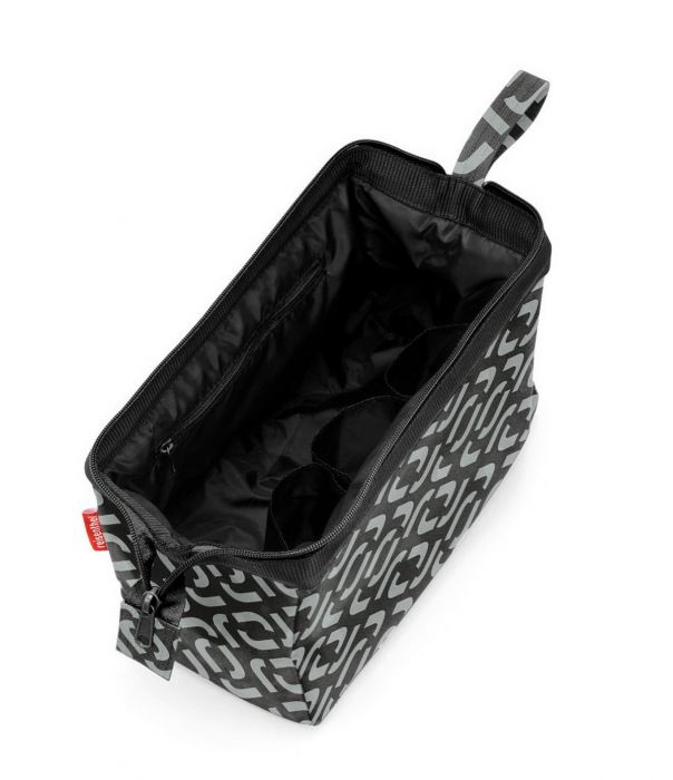 ASTUCCIO TROUSSE TRAVELCOSMETIC SIGNATURE BLACK 26X18X13,5 CM