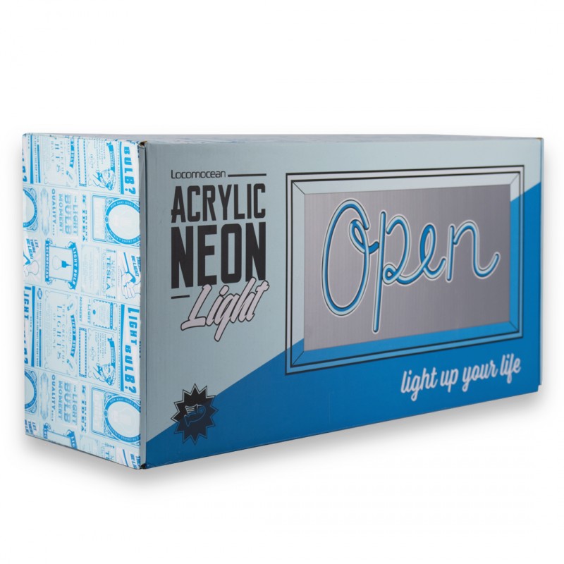 NEON LUMINOSO OPEN
