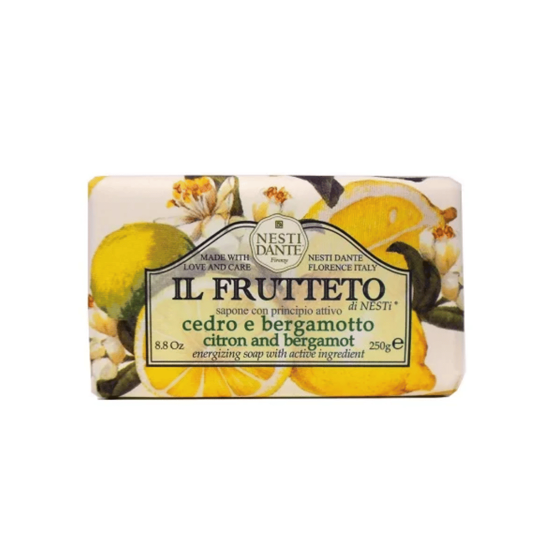 SAPONE VEGETALE IL FRUTTETO CEDRO E BERGAMOTTO 250GR