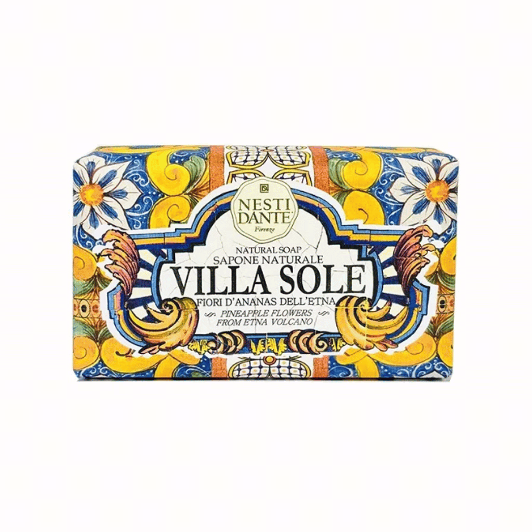 SAPONE NATURALE VILLA SOLE 250GR - FIORI D'ANANAS DELL'ETNA