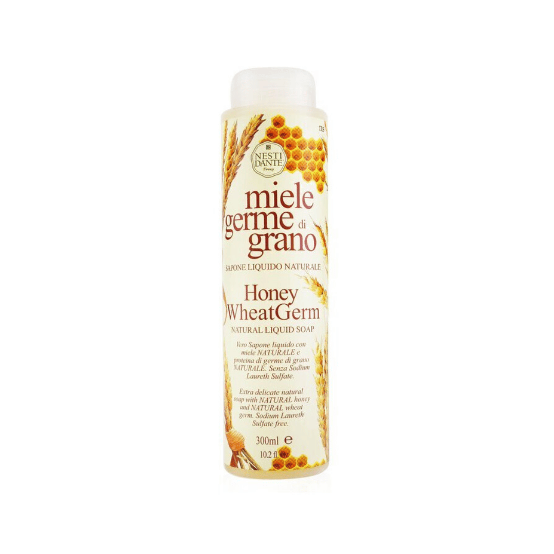 SAPONE LIQUIDO NATURALE 300ML - MIELE E GERME DI GRANO