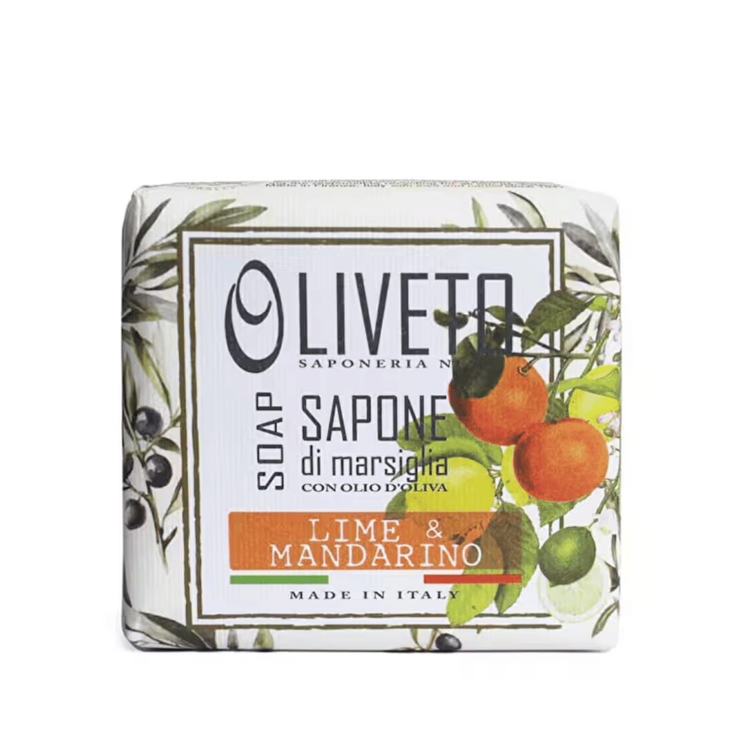 SAPONE DI MARSIGLIA OLIVETO 200GR - LIME & MANDARINO