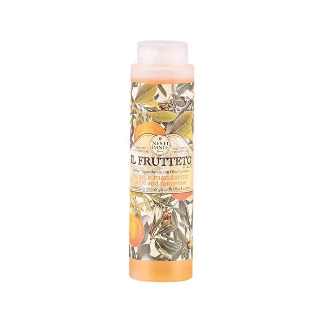 SAPONE LIQUIDO NATURALE / BAGNO DOCCIA IL FRUTTETO OLIVO E MANDARINO 300ML