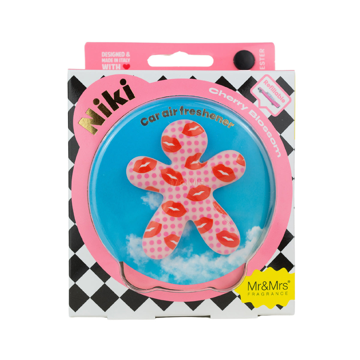 MR & MRS FRAGRANCE PROFUMATORE PER AUTO NIKI LIPS CHERRY BLOSSOM