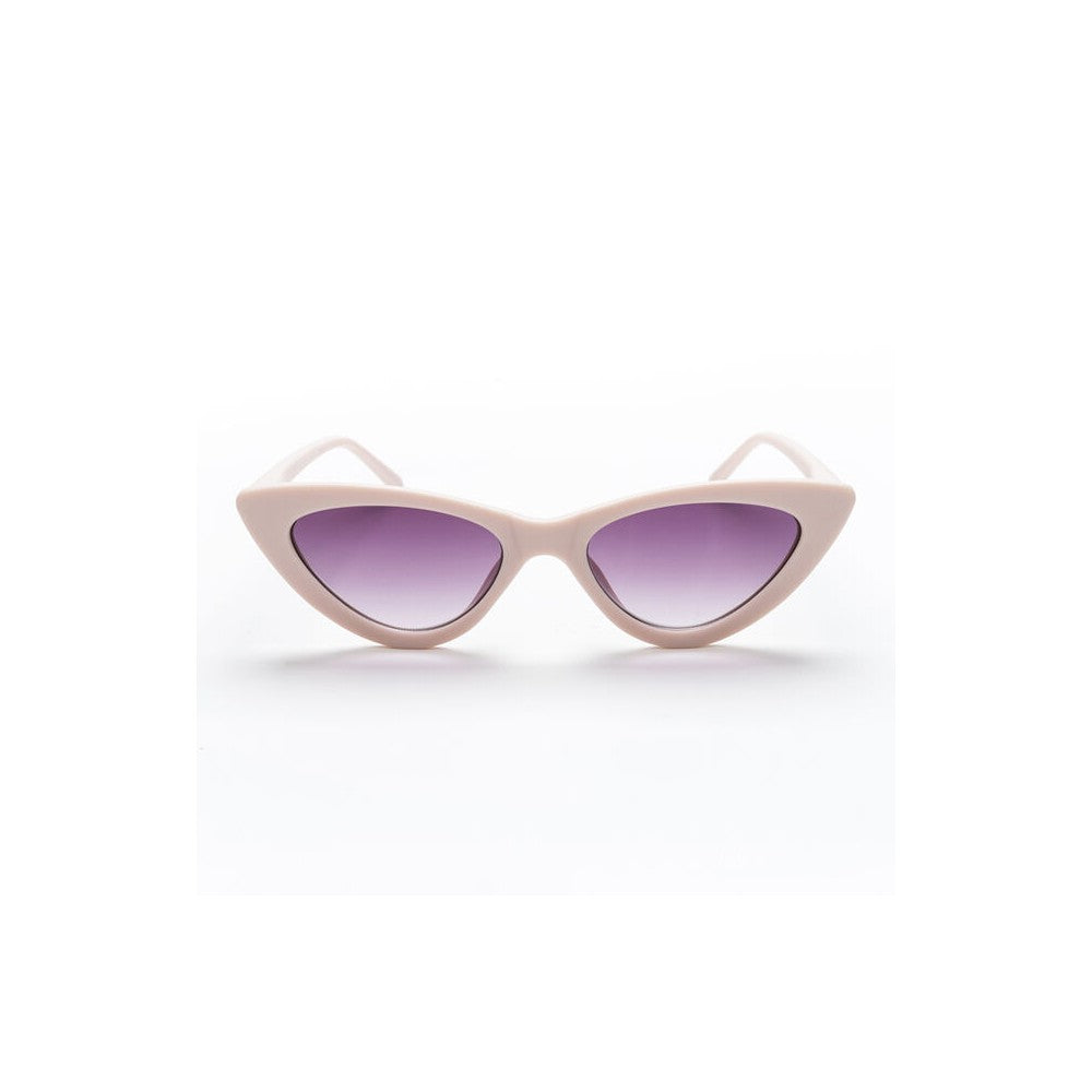 OCCHIALI DA SOLE CAT EYE BIANCHI - OKKIA