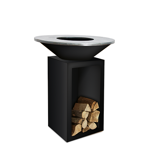 BARBECUE A LEGNA OFYR CLASSIC STORAGE BLACK 100