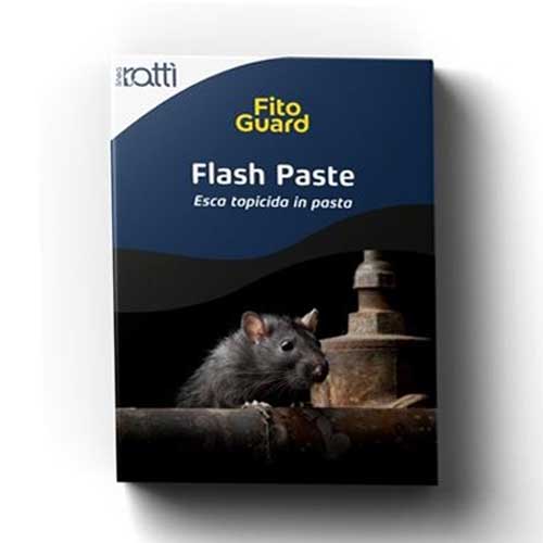 RATTI FLASH PASTE ESCA RODENTICIDA PRONTA ALL'USO 120G