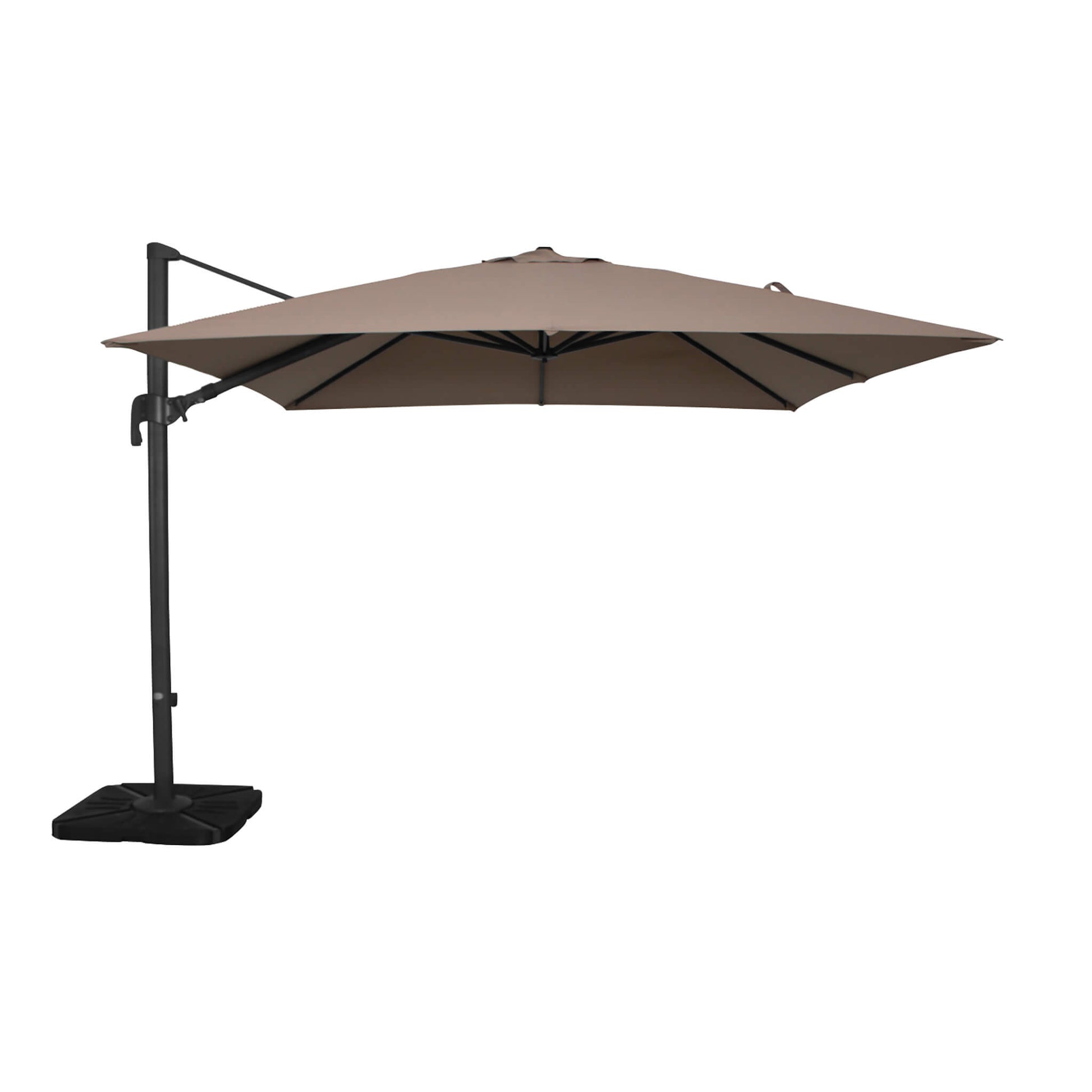 OMBRELLONE NETTUNO LUX NERO P/