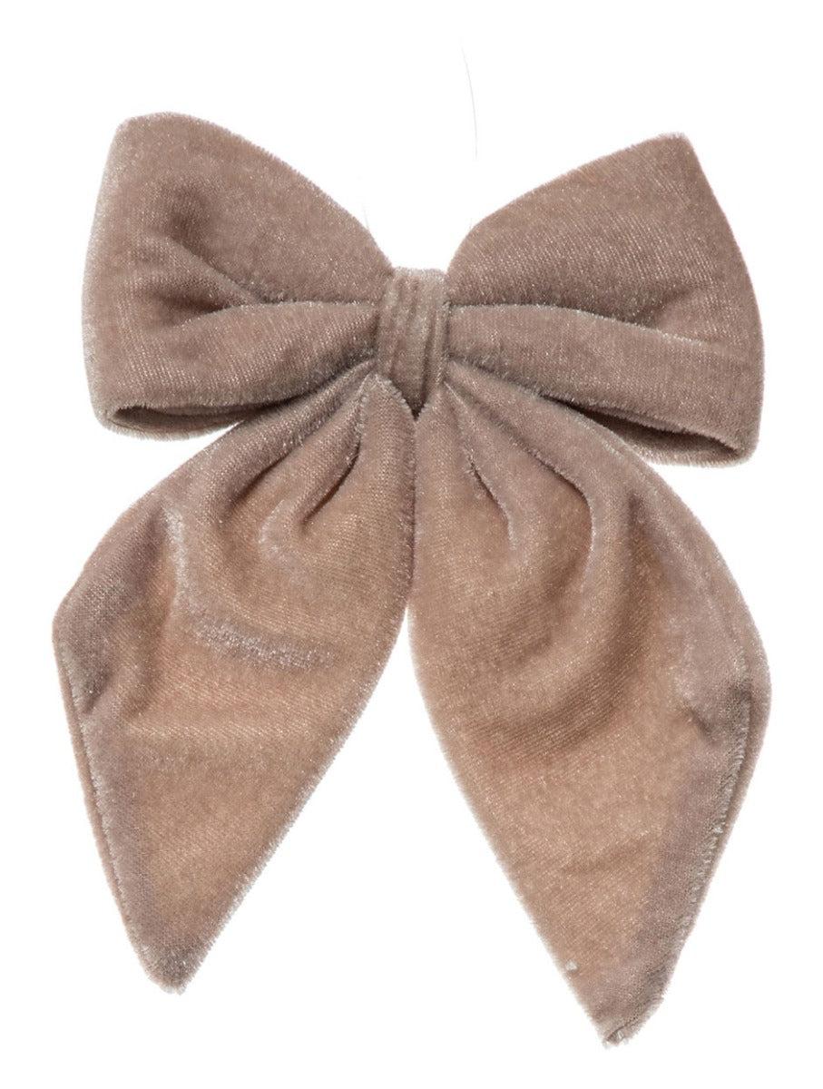 FIOCCO VELLUTO APPENDIBILE 13X15CM CHAMPAGNE