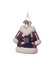 VESTITO DI BABBO NATALE APPENDIBILE H7.8CM