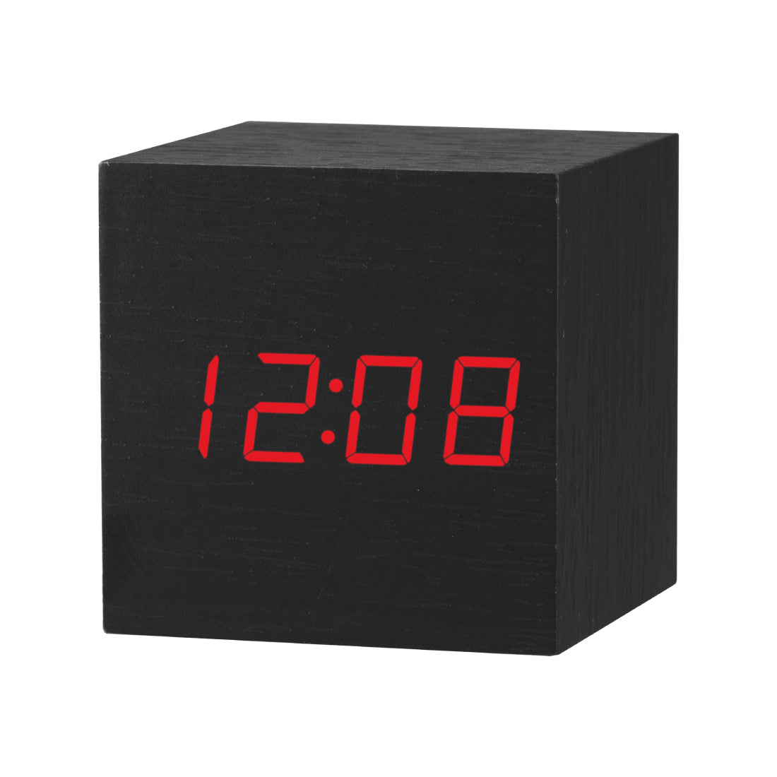 ROVER SVEGLIA IN LEGNO NERO C/LED PIU' FORTY