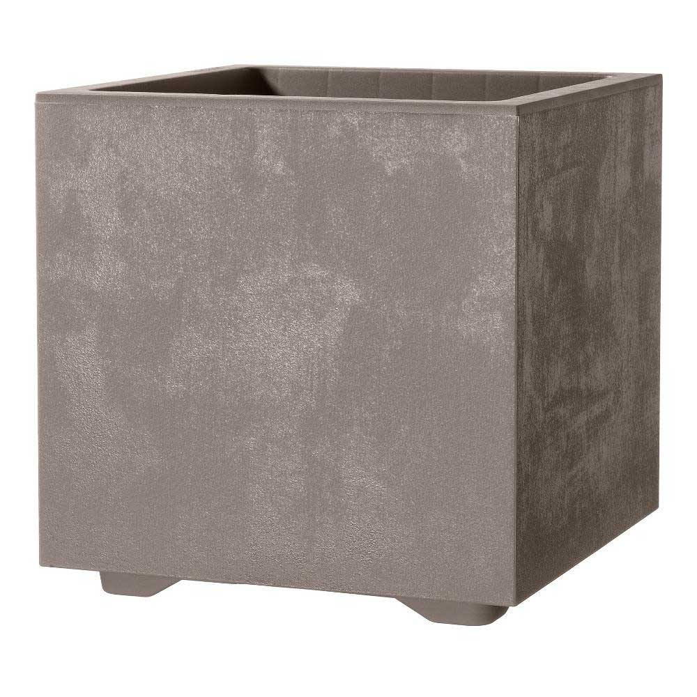 VASO CUBO MILLENNIUM 49CM SANDSTONE