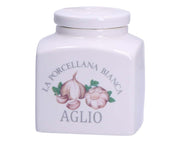 BARATTOLO 500ML AGLIO IN PORCELLANA LINEA CONSERVA