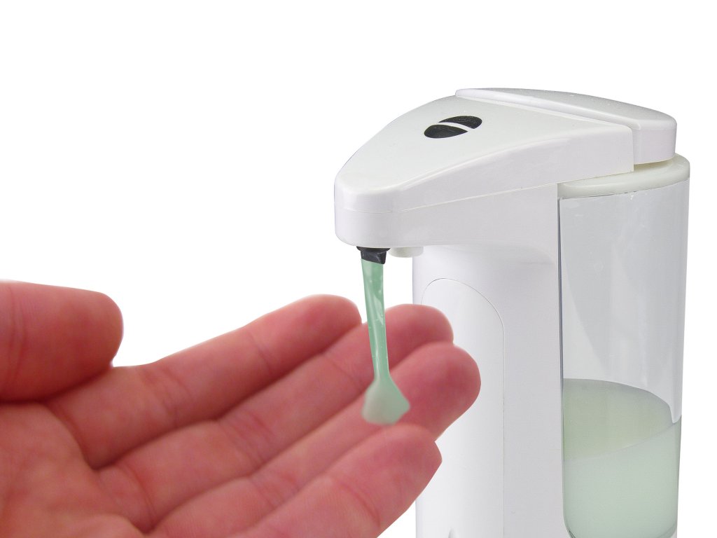 DISPENSER AUTOMATICO SAPONE E GEL IGENIZZANTE