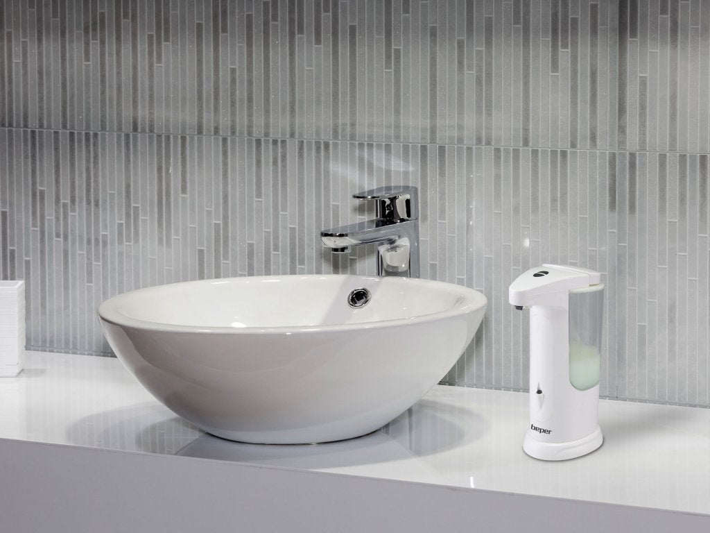 DISPENSER AUTOMATICO SAPONE E GEL IGENIZZANTE