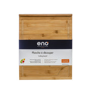 Tagliere Reversibile in Bamboo 30x38x2.5 cm Naturale ENO
