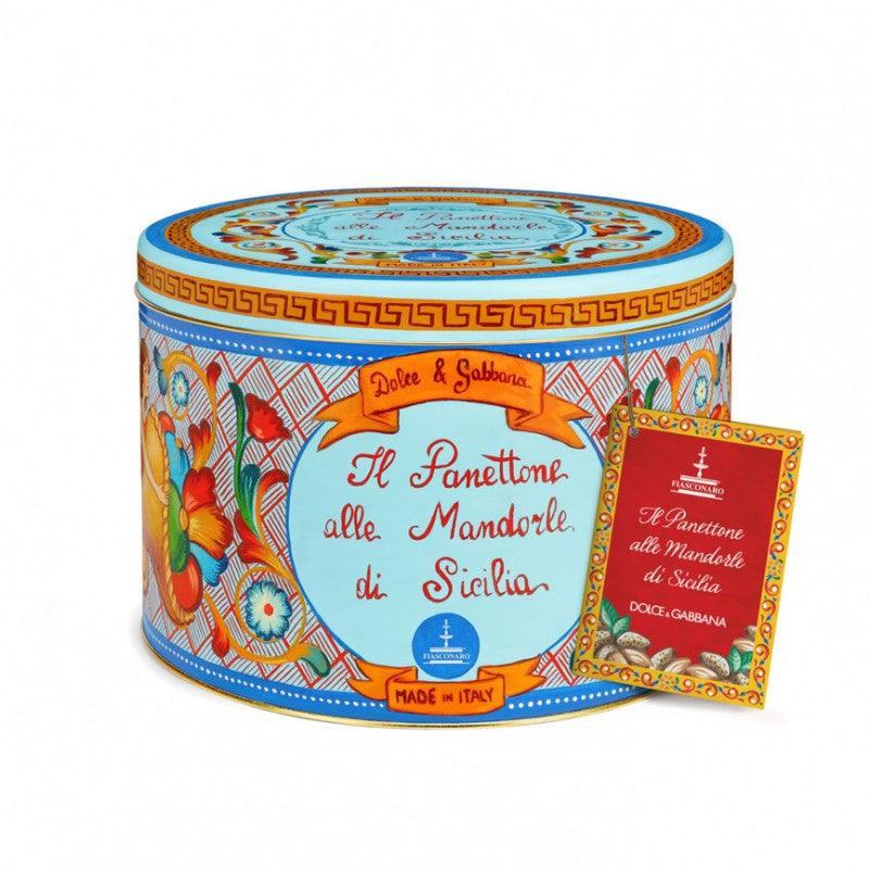 PANETTONE ARTIGIANALE DOLCE&GABBANA MANDORLE DI SICILIA 1KG
