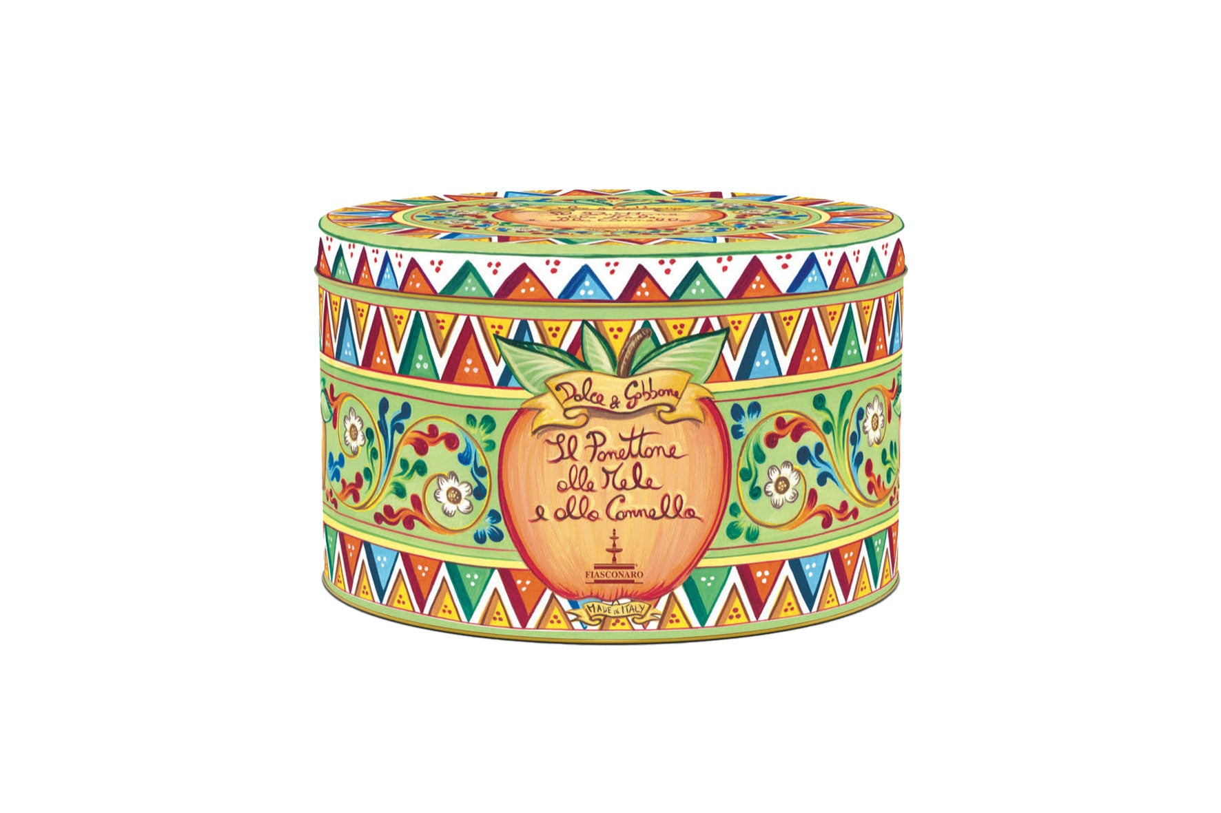 PANETTONE ARTIGIANALE DOLCE&GABBANA MELE E CANNELLA 1KG