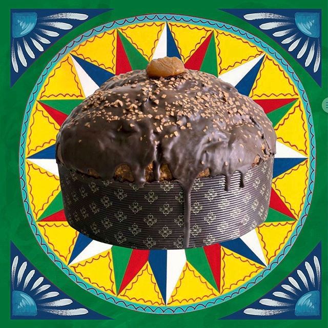 PANETTONE ARTIGIANALE DOLCE&GABBANA CASTAGNE GLASSATE AL GIANDUIA 1KG