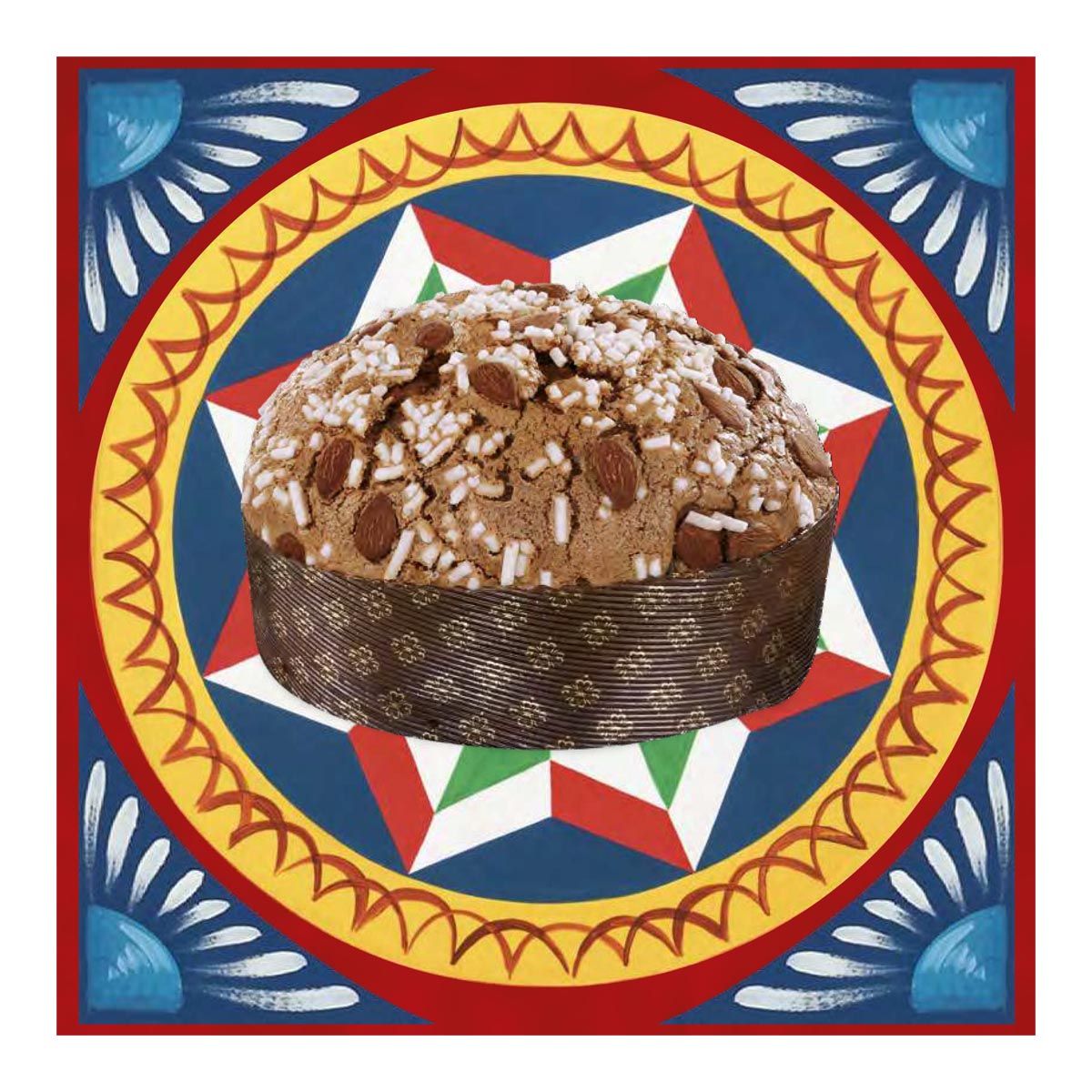 PANETTONE ARTIGIANALE DOLCE&GABBANA MANDORLE DI SICILIA 1KG