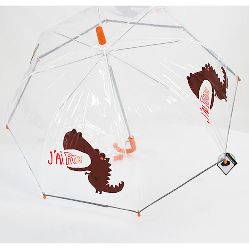 OMBRELLO PER BAMBINI TRASPARENTE  DRAGO