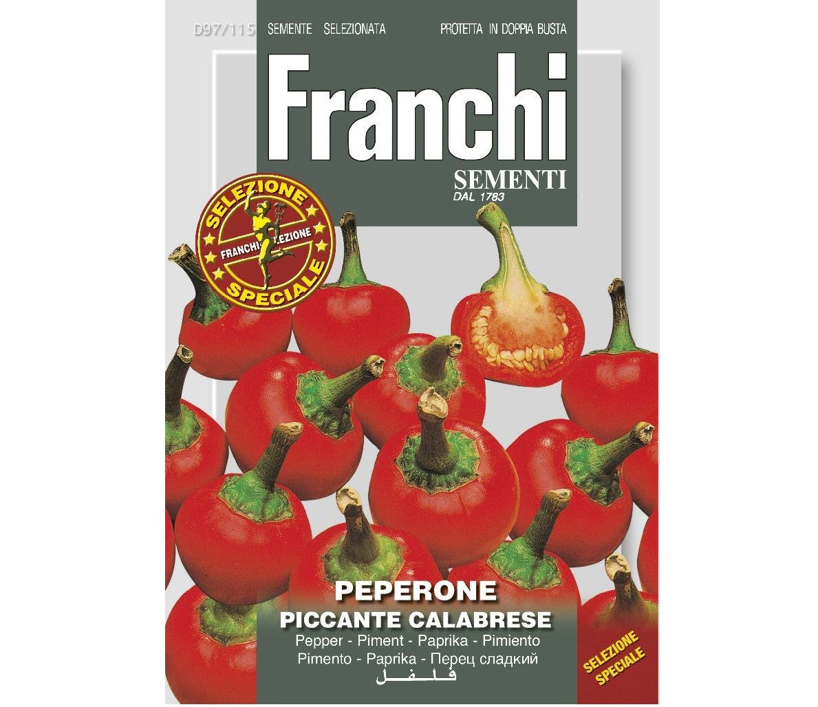 SEMI PEPERONE RED CHERRY PICCANTE CALABRESE DOPPIA BUSTA
